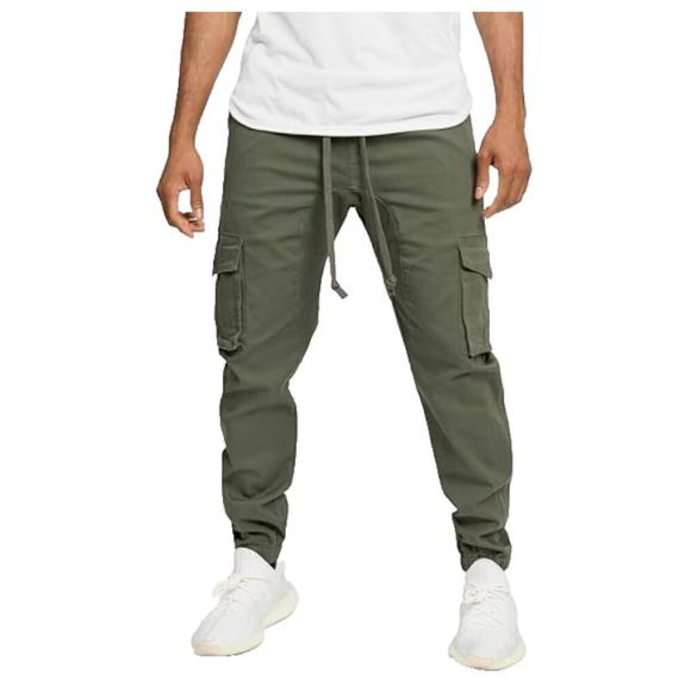NEW VICTORIOUS Men's Cargo Pocket Bottoms Olive XL